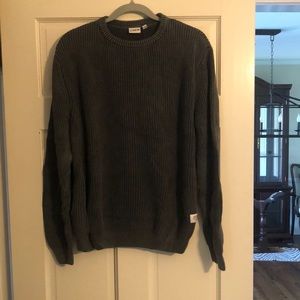 Grey Fisherman Sweater